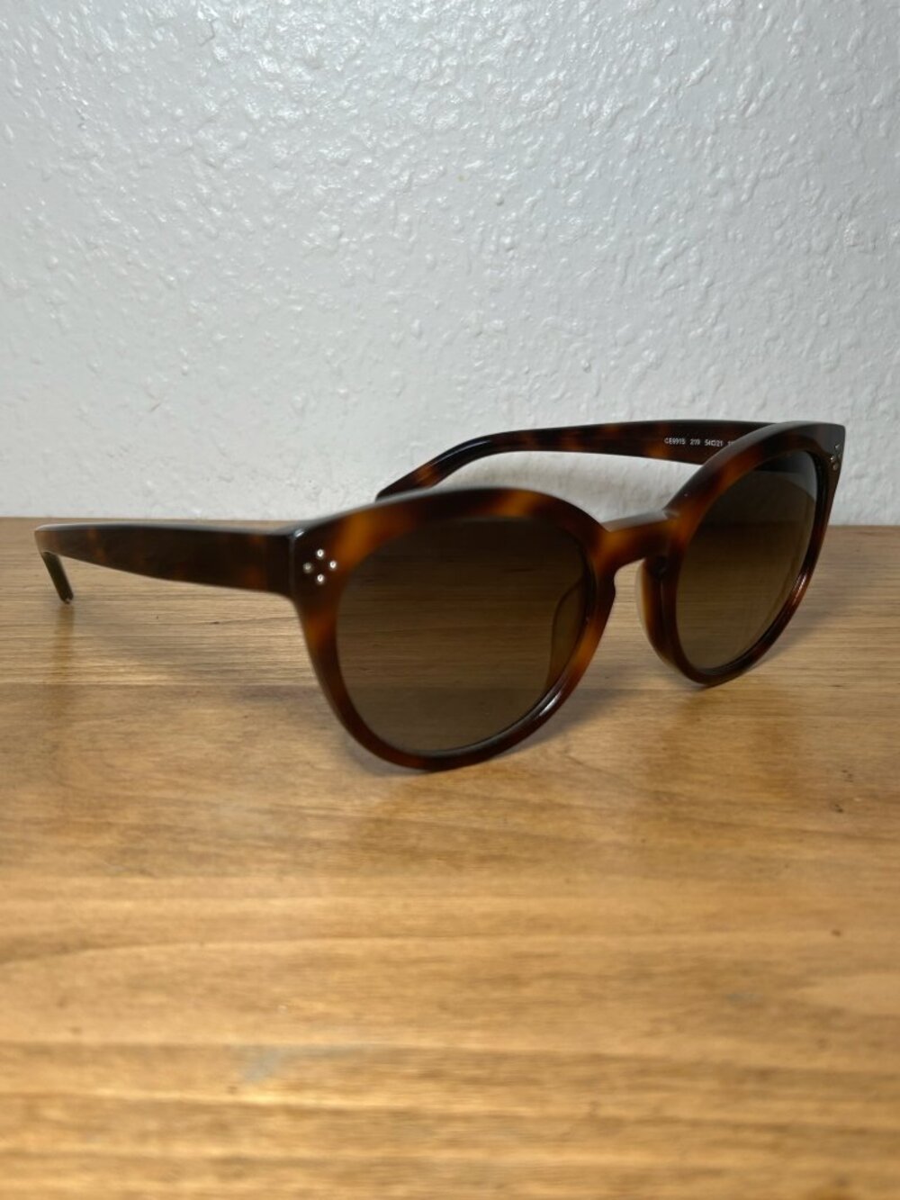 Chloe Round Tortoiseshell Sunglasses